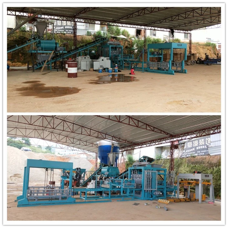Automatic Concrete Block Machine
