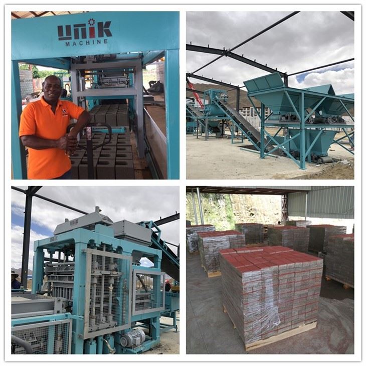 Concrete Block Making Production Line